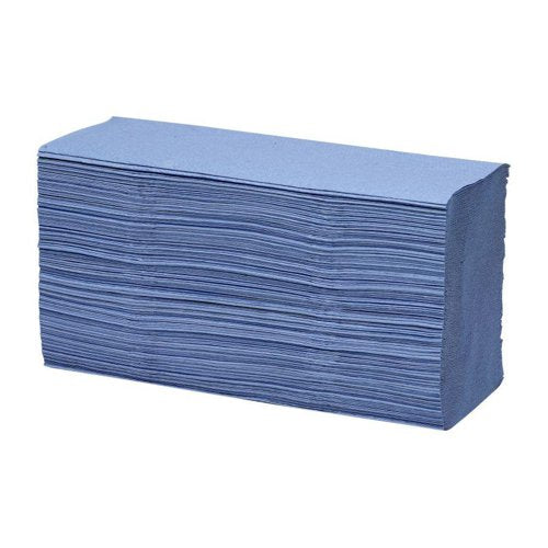 Z Fold Hand Towel Blue 2ply